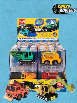 CRAZY WHEELS BULLDOZER